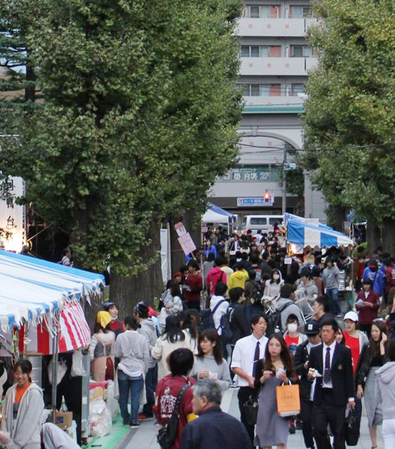 学生がすべてつくる「鴨台祭」